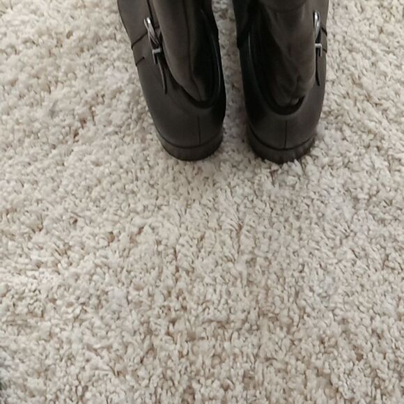 Naturalizer Sahara black classic riding boots w round toe & side zip size 11 NWT - Picture 7 of 9